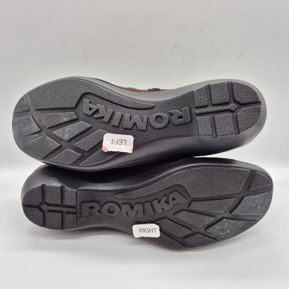 Romika Women's Size 37 EU US 6 Top Dry Tex Waterpoof Ankle Booties  Brown (11) - Picture 9 of 9